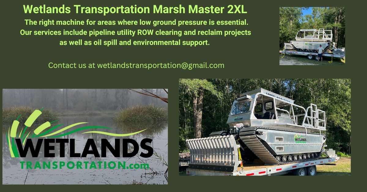 Marsh Master 2-LX - wetlandstransportation Vidor Texas - Captain Josh Davis