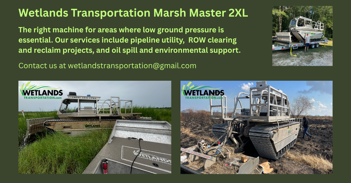 Marsh Master 2-LX - wetlandstransportation Vidor Texas - Captain Josh Davis