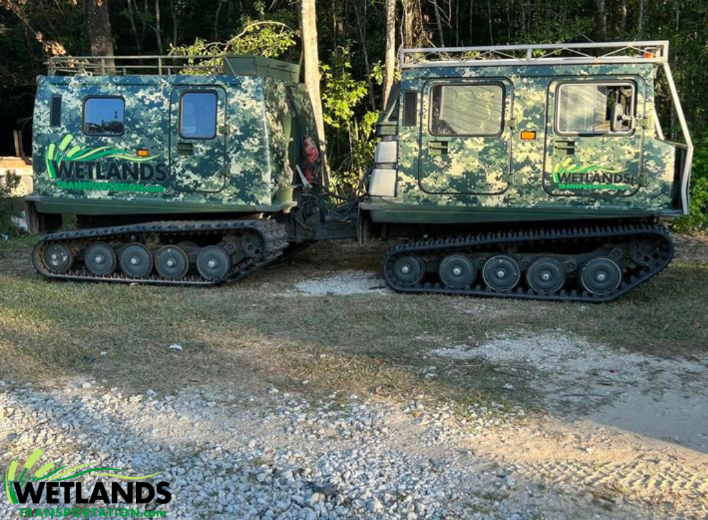 Hagglund Amphibious Carrier Wetlands